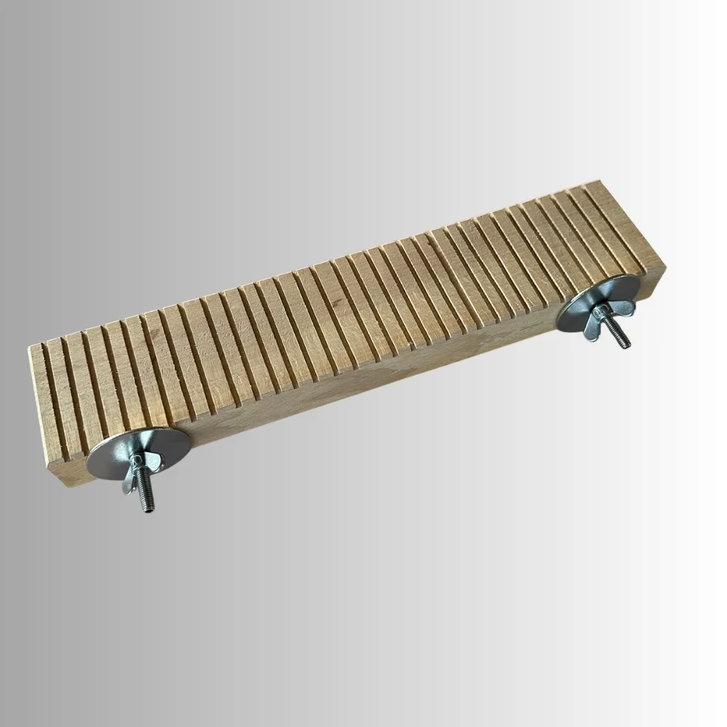 インコ・オウム用 木製Rランプ(傾斜路)ヨーロピアンブナ製|BirdARCADIA